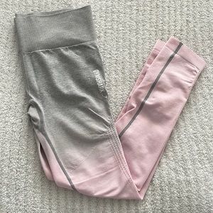 Gymshark ombré seamless leggings size small